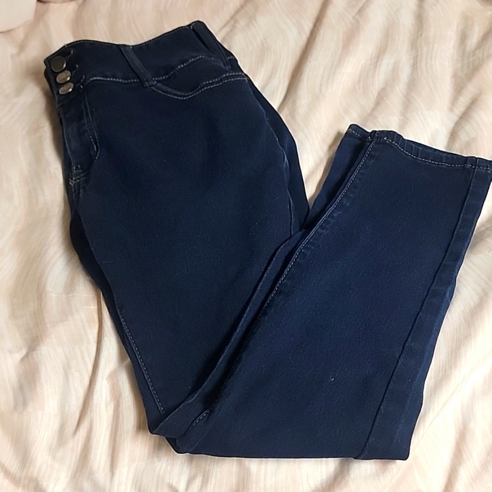 Button fly jeans